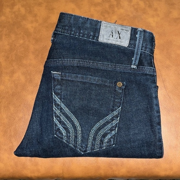 A/X Armani Exchange Cuffed Capri Low Rise Size 4 Reg - Picture 3 of 16